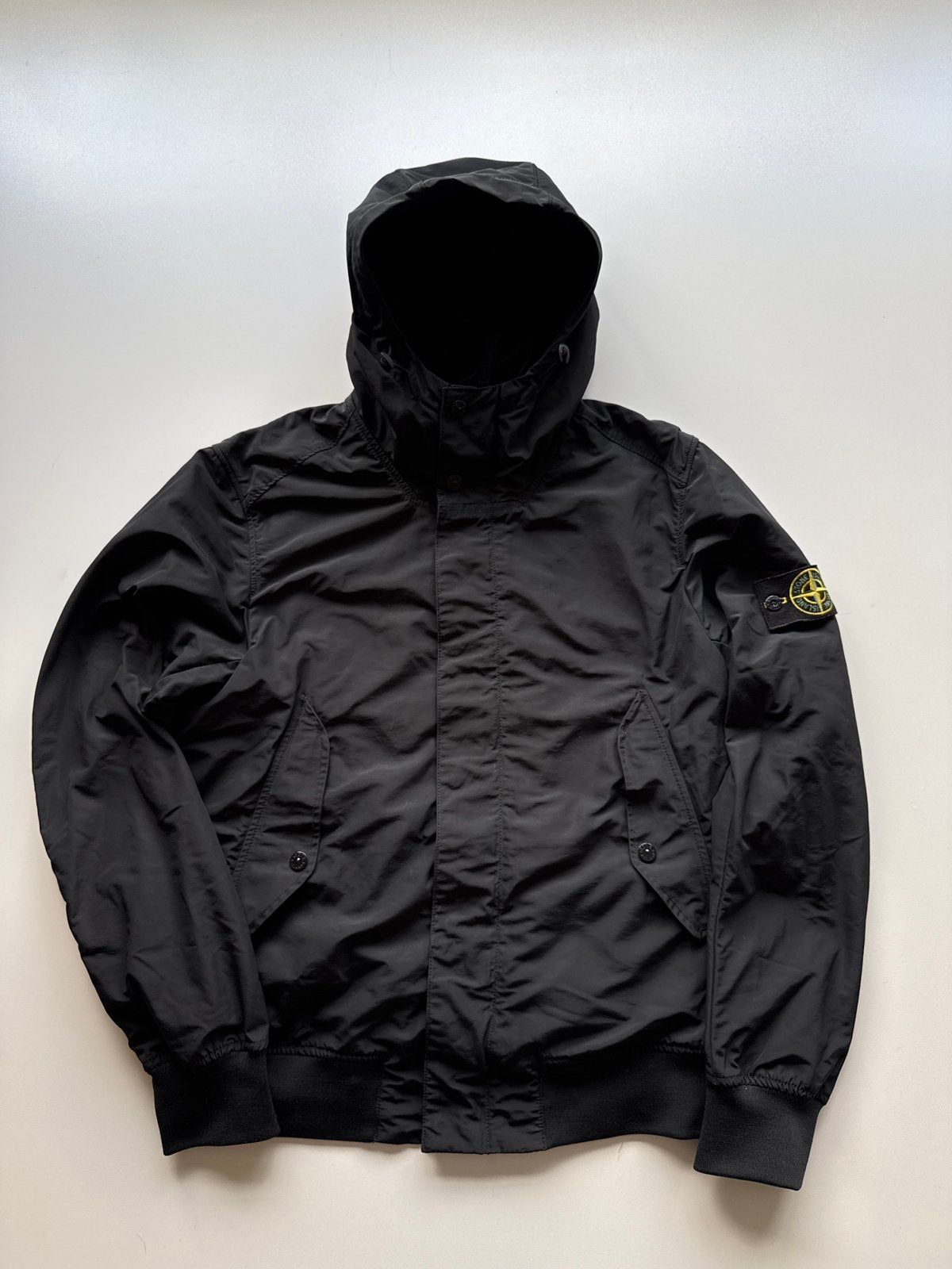 Stone Island Zomerjas m, Ophalen of Verzenden, Zo goed als nieuw, Maat 48/50 (M), Zwart