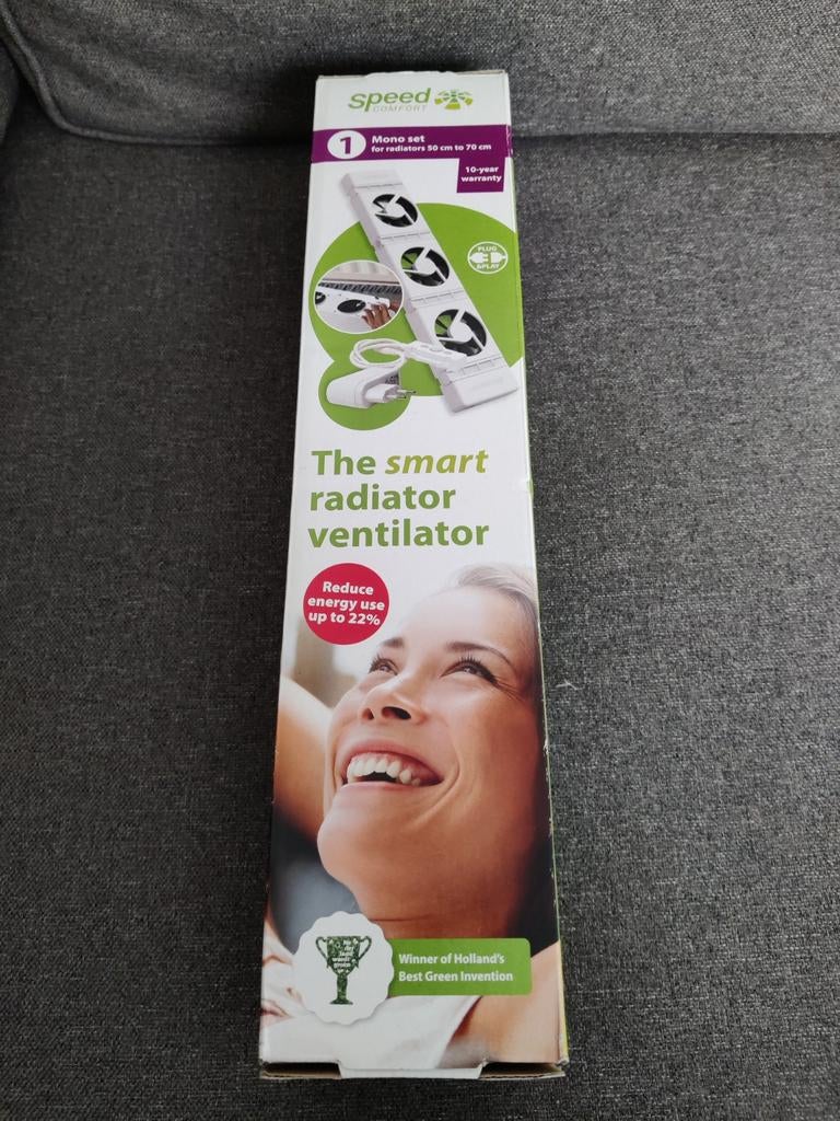 Radiator ventilator, Doe-het-zelf en Verbouw, Verwarming en Radiatoren, Ophalen, Zo goed als nieuw, Radiator