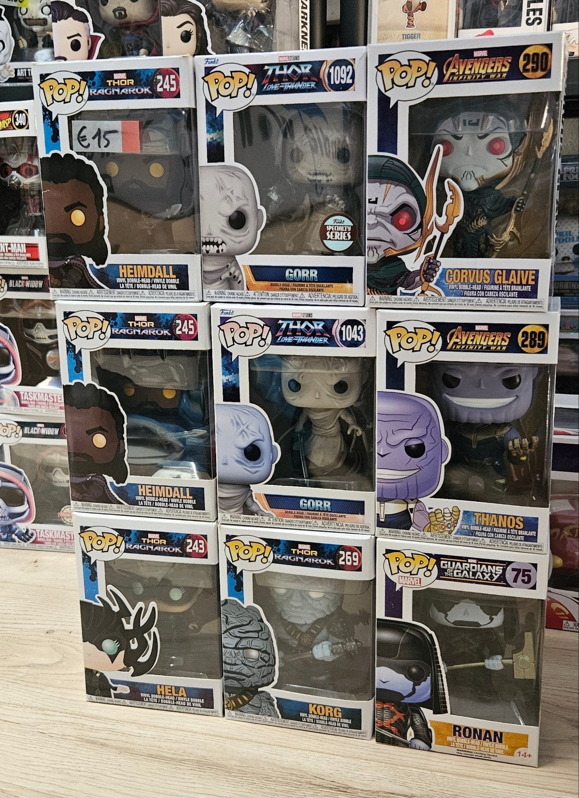 Funko Marvel, Ophalen of Verzenden, Zo goed als nieuw