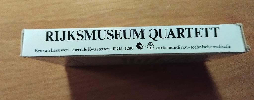 Rijksmuseum Amsterdam Kwartet - Meesterwerken! Kwartetspel, Ophalen of Verzenden, Zo goed als nieuw, Kwartet(ten)