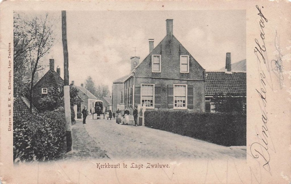 703-320-031 Lage Zwaluwe Kerkbuurt, Verzenden, Voor 1920, Noord-Brabant