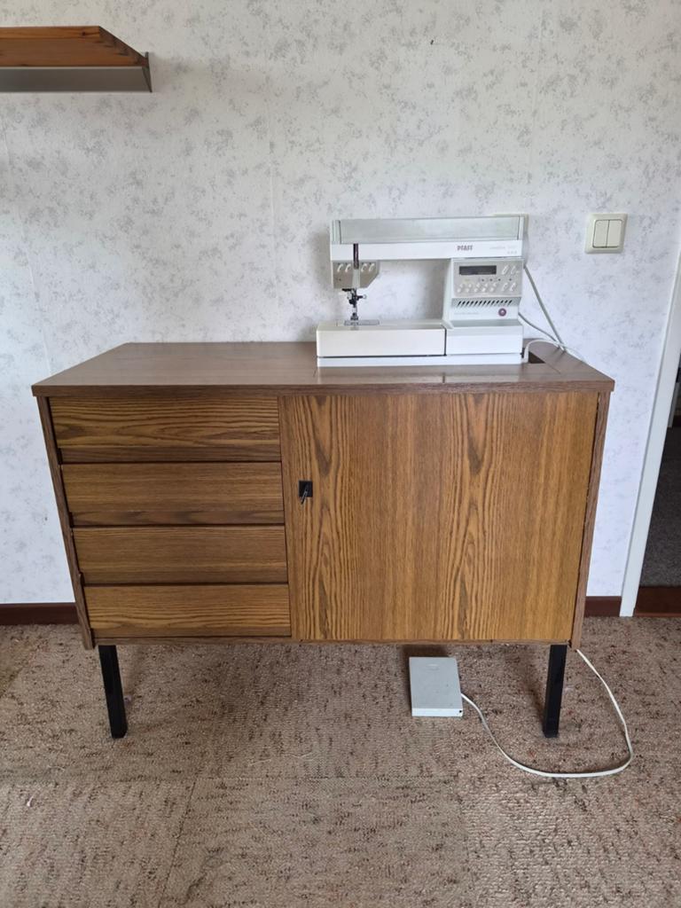 Naaimachine kastje Vintage, Ophalen, Gebruikt, Naaimachine, Overige merken