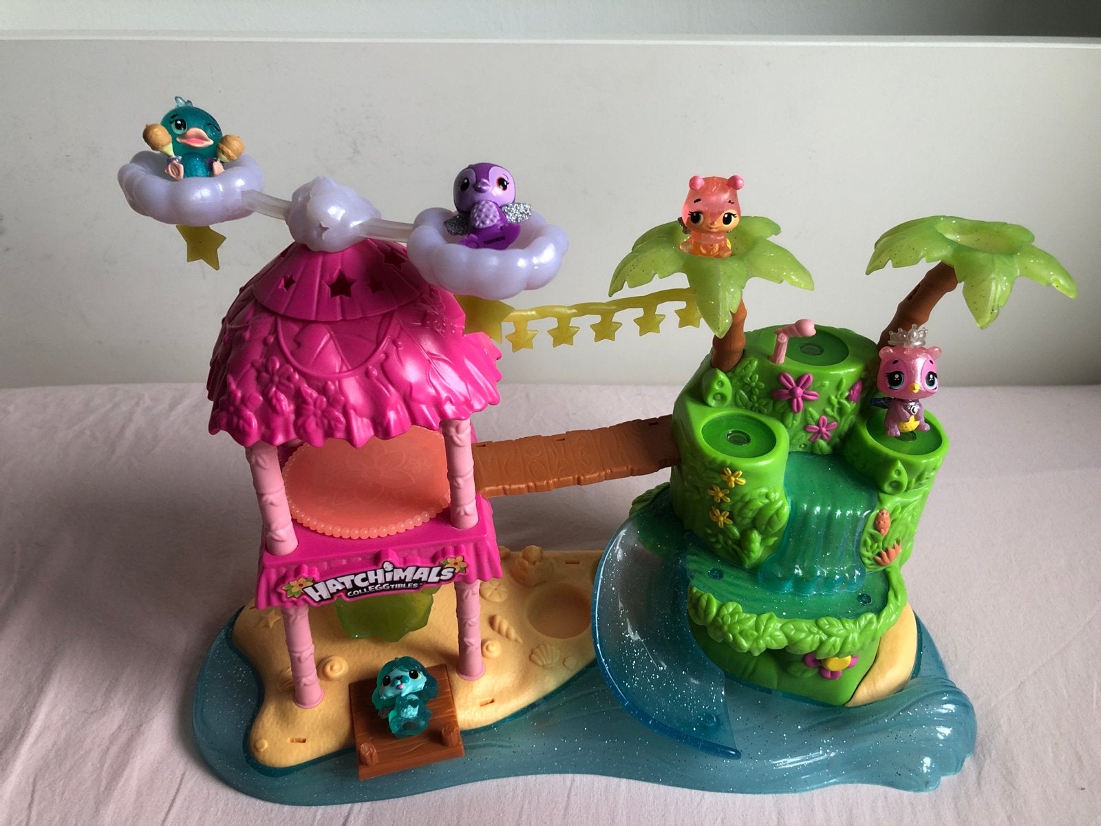 Hatchimals Colleggtibles Tropical Party Playset met licht, Ophalen of Verzenden, Zo goed als nieuw, Jongen of Meisje