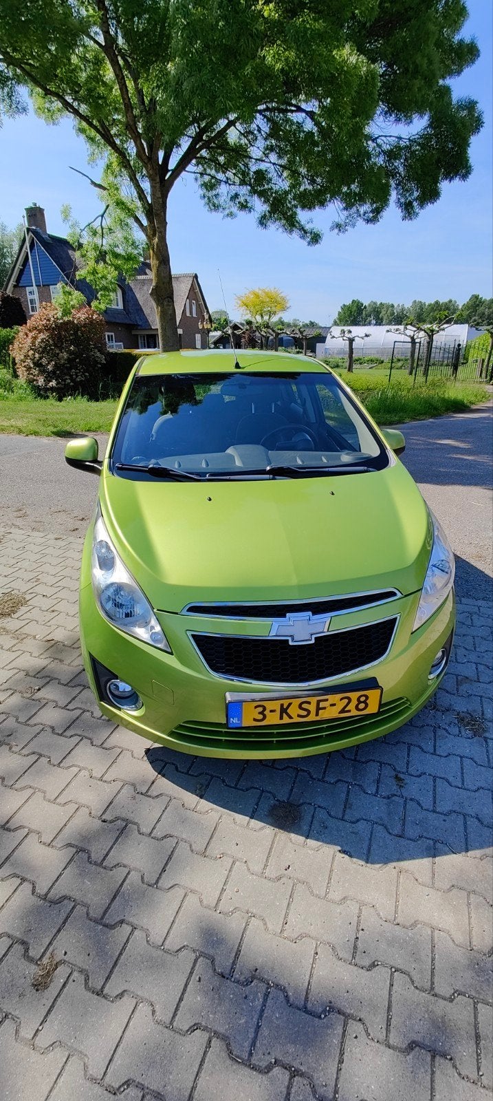 Chevrolet Spark 1.0 16V 2011 Groen, Voorwielaandrijving, 4 cilinders, 0 kg, 68 pk
