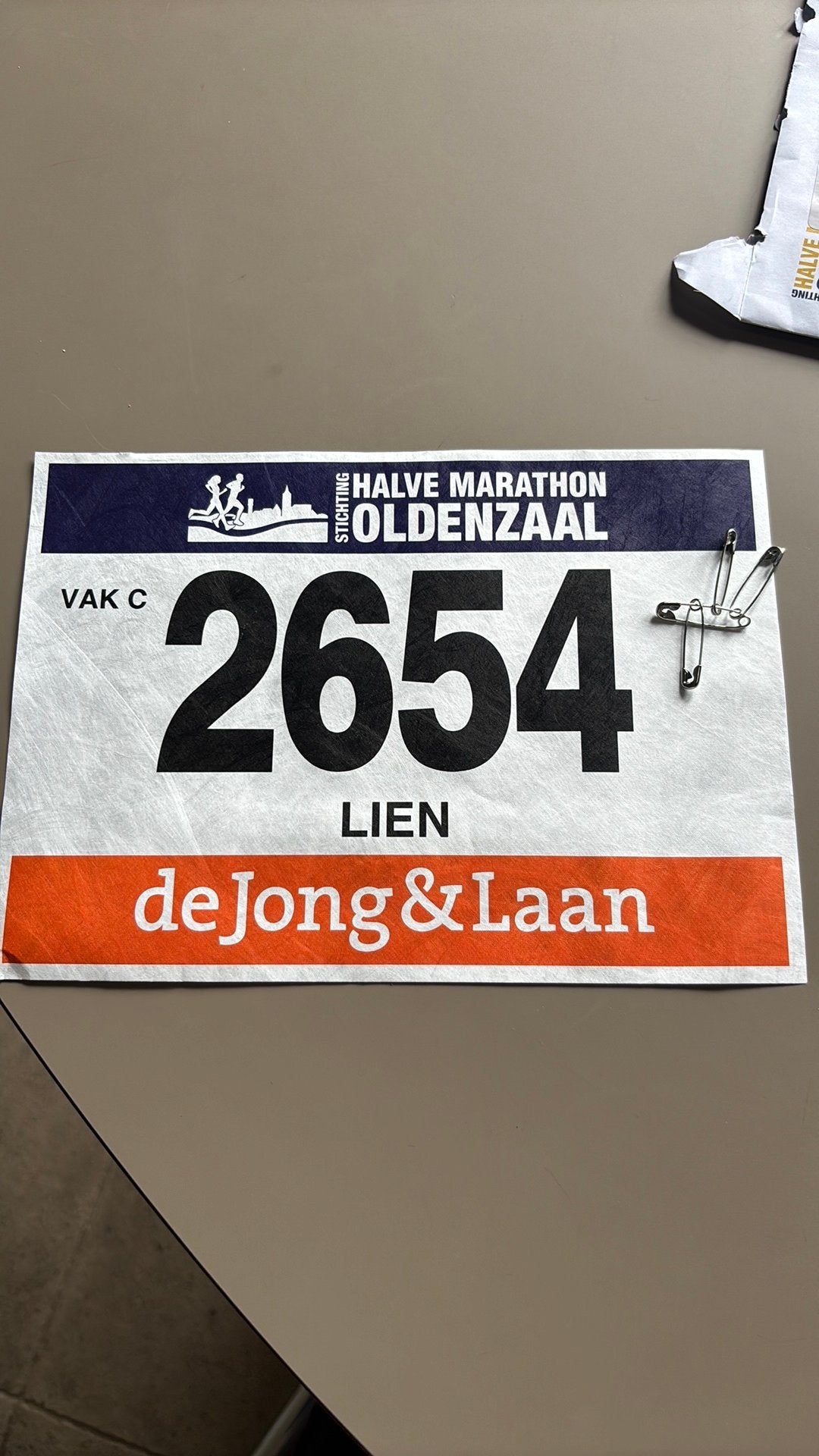 Startbewijs Halve Marathon Oldenzaal 4 oktober 2026, Eén persoon