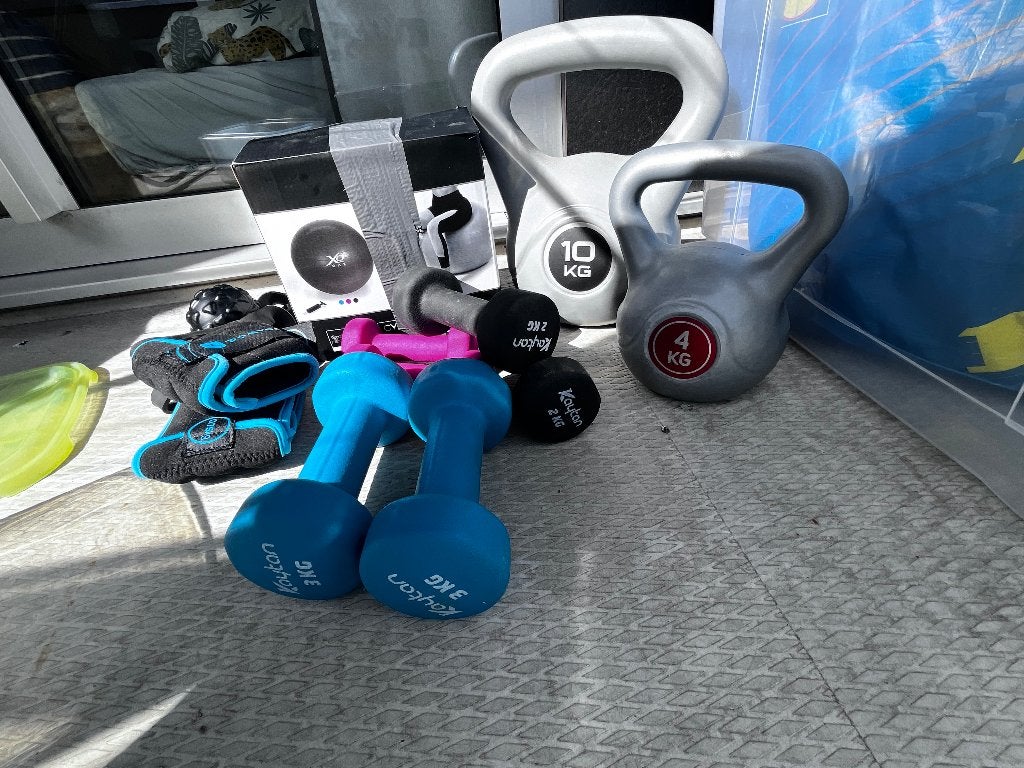 Gym set, Ophalen, Zo goed als nieuw, Kettlebell