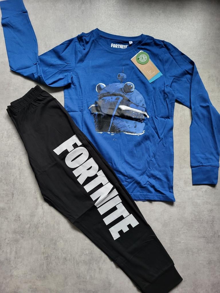 Nieuwe Fortnite pyjama voor kids - Maat M (164-170), Nacht- of Onderkleding, Jongen of Meisje, Nieuw, Fortnite