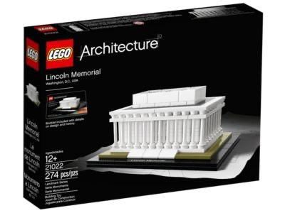 LEGO Architecture 21022 Lincoln Memorial, Lego, Architecture, Ophalen of Verzenden, Zo goed als nieuw