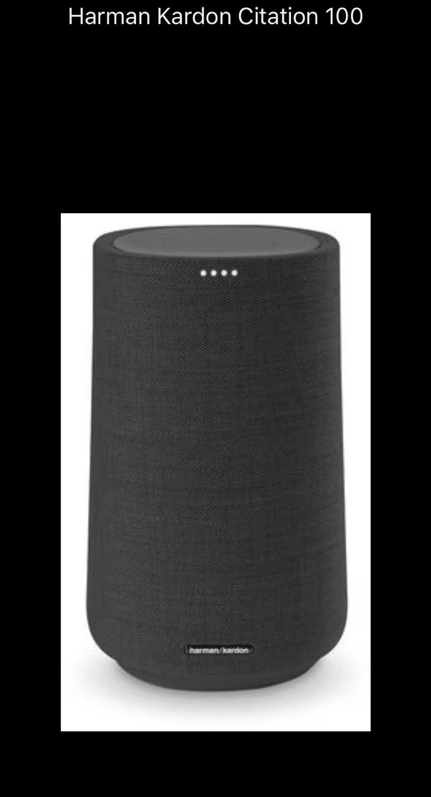Harman Kardon Citation one - Nieuw in doos, Audio, Tv en Foto, Luidsprekers, Overige merken, Overige typen, Nieuw, Ophalen of Verzenden