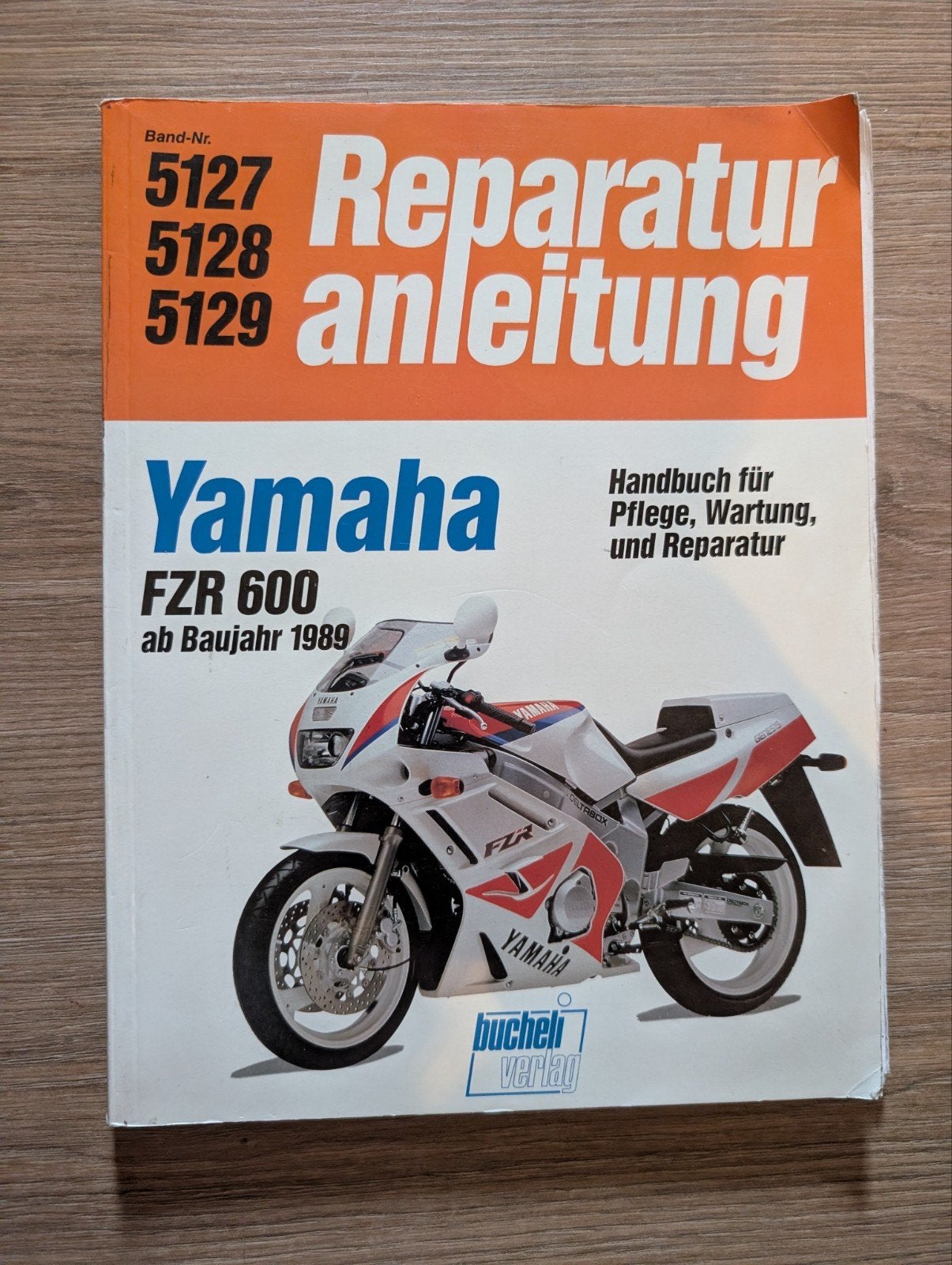 Yamaha FZR 600 Reparatiehandboek (Duits), Ophalen of Verzenden