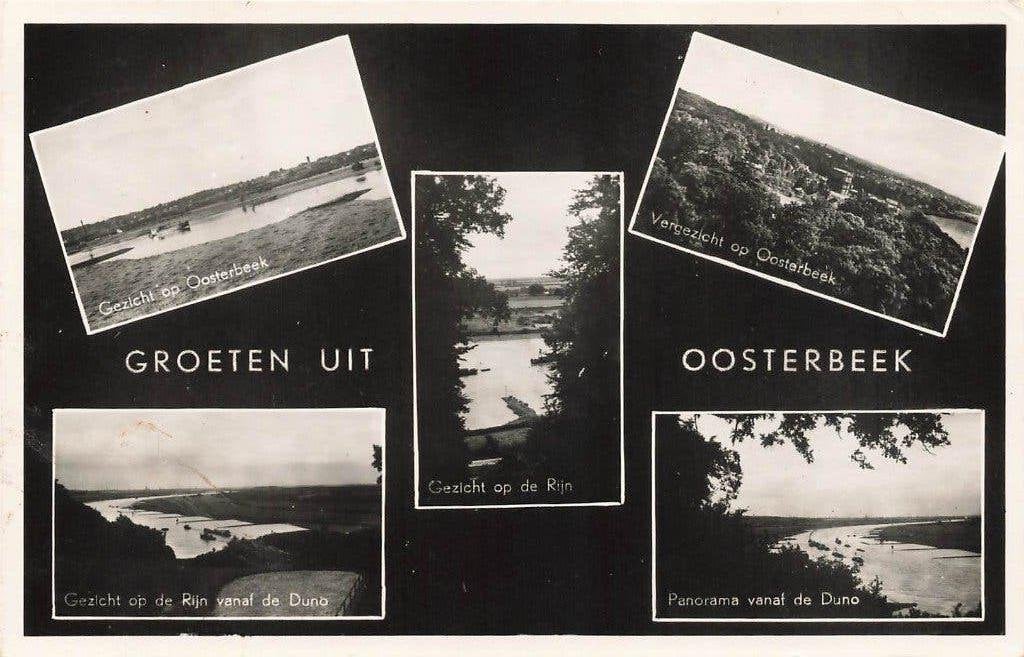 Groeten uit Oosterhout, Ophalen of Verzenden, 1940 tot 1960, Gelopen, Gelderland
