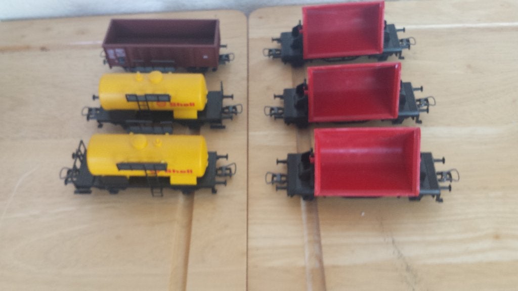 Aangeboden  6 x Roco wagens, Gelijkstroom, Ophalen of Verzenden, Roco, Nieuw