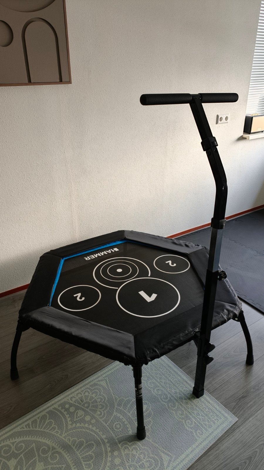 Hammer Cross Jump Fitness Trampoline, Ophalen, Zo goed als nieuw, Benen, Overige typen