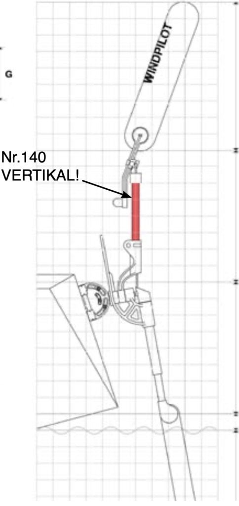 Windpilot Pacific Light windvaanstuurinrichting, Watersport en Boten, Bootonderdelen, Ophalen of Verzenden, Zo goed als nieuw