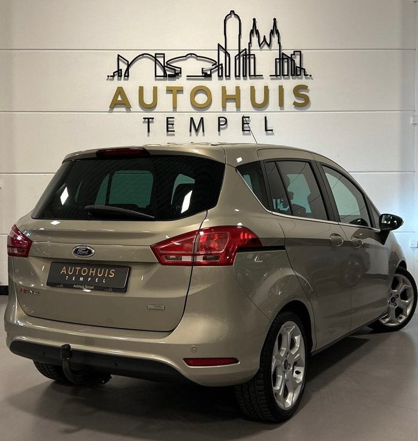 Ford B-Max 1.0 EcoBoost Titanium Nap Airco Led Stoelverw Par, Voorwielaandrijving, Euro 5, 101 pk, Gebruikt