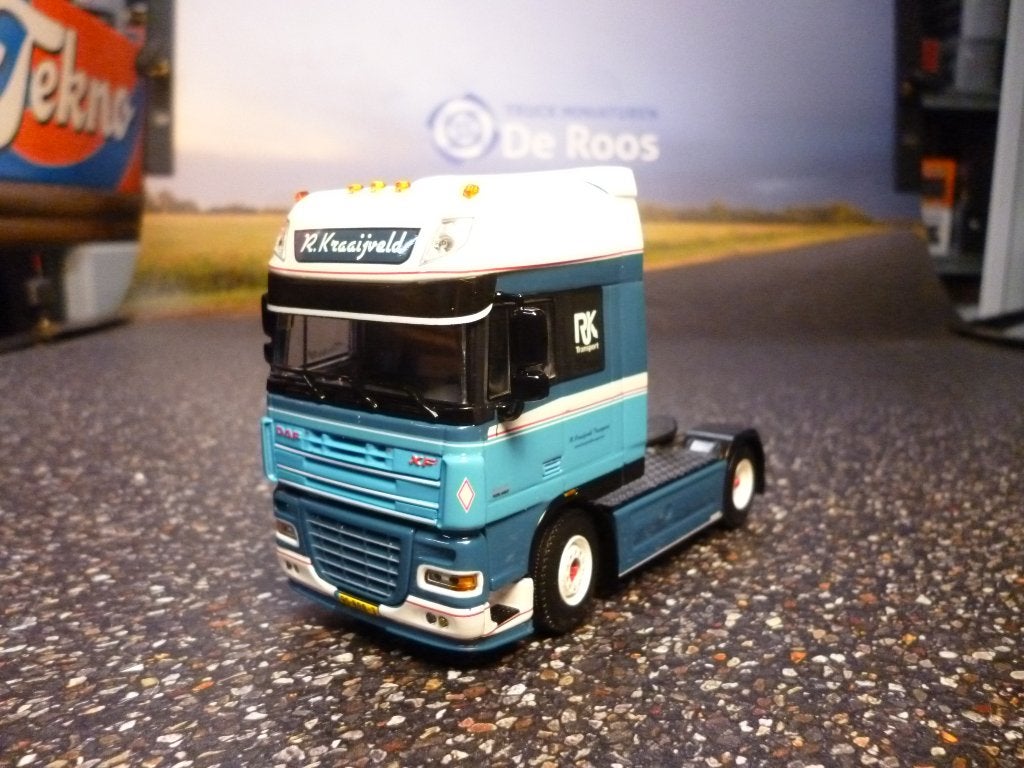 WSI DAF XF 105 Robert Kraaijveld, Ophalen of Verzenden, Nieuw, Bus of Vrachtwagen, Wsi