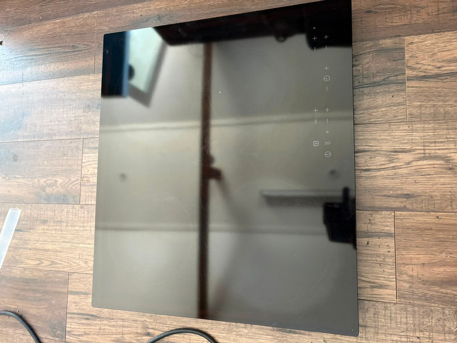 IKEA inductiekookplaat 4 zone  230 of 380 volt, Witgoed en Apparatuur, Ophalen, Minder dan 85 cm, 4 kookzones, Zo goed als nieuw