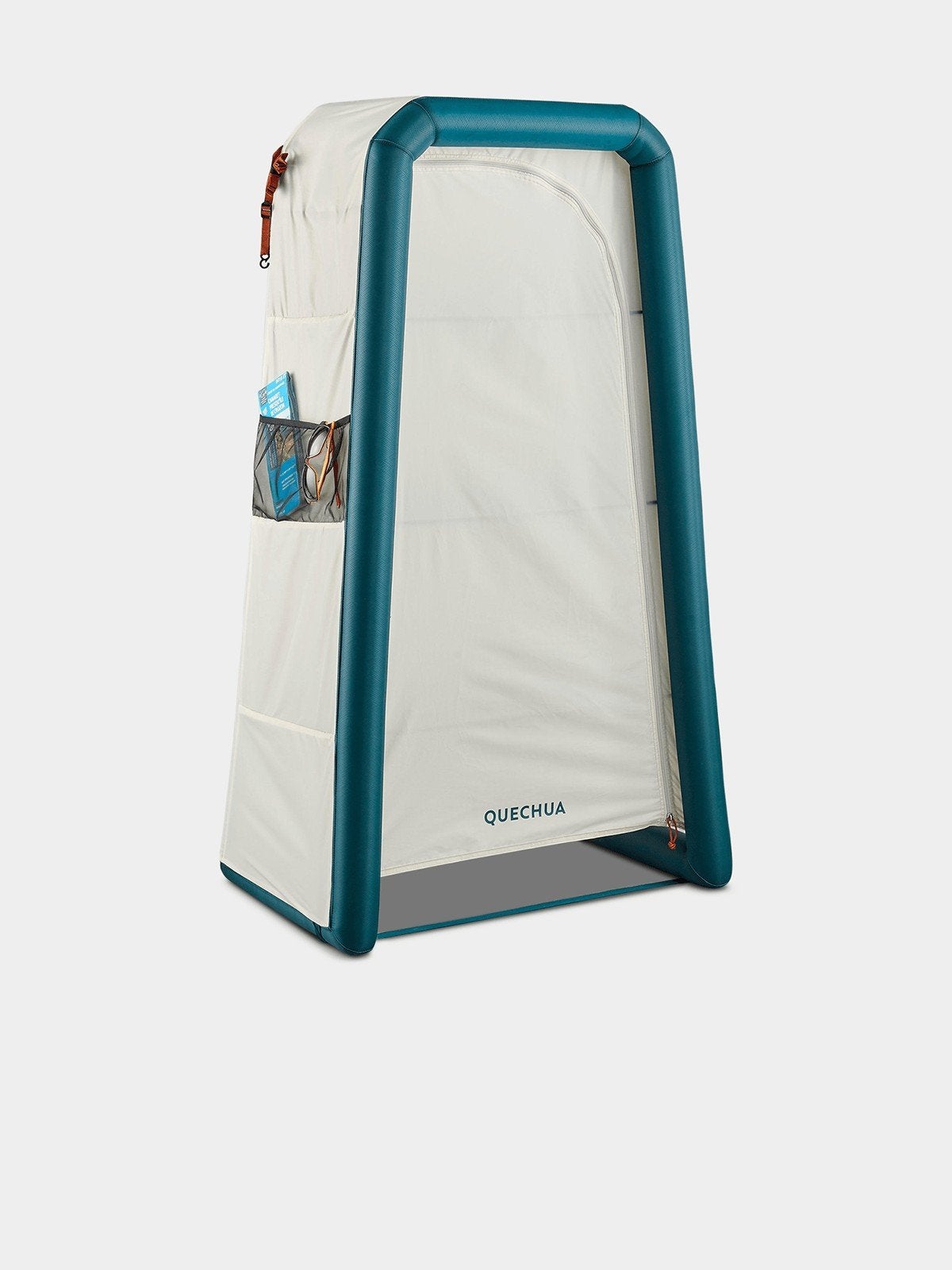 Decathlon Quechua Opblaasbare Campingkast met Pomp, Ophalen of Verzenden, Zo goed als nieuw
