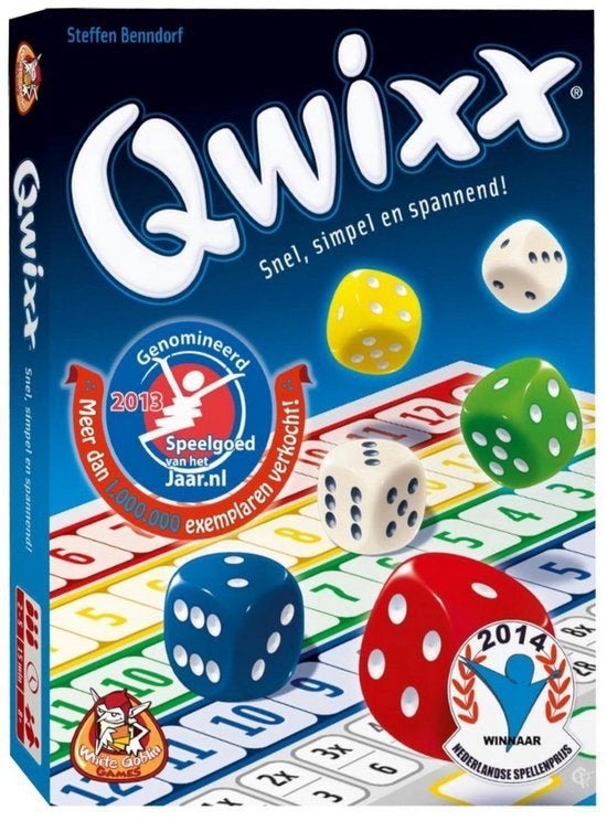 Qwixx - Dobbelspel - 2 tot 5 spelers - Voor de hele familie, Ophalen of Verzenden, Nieuw