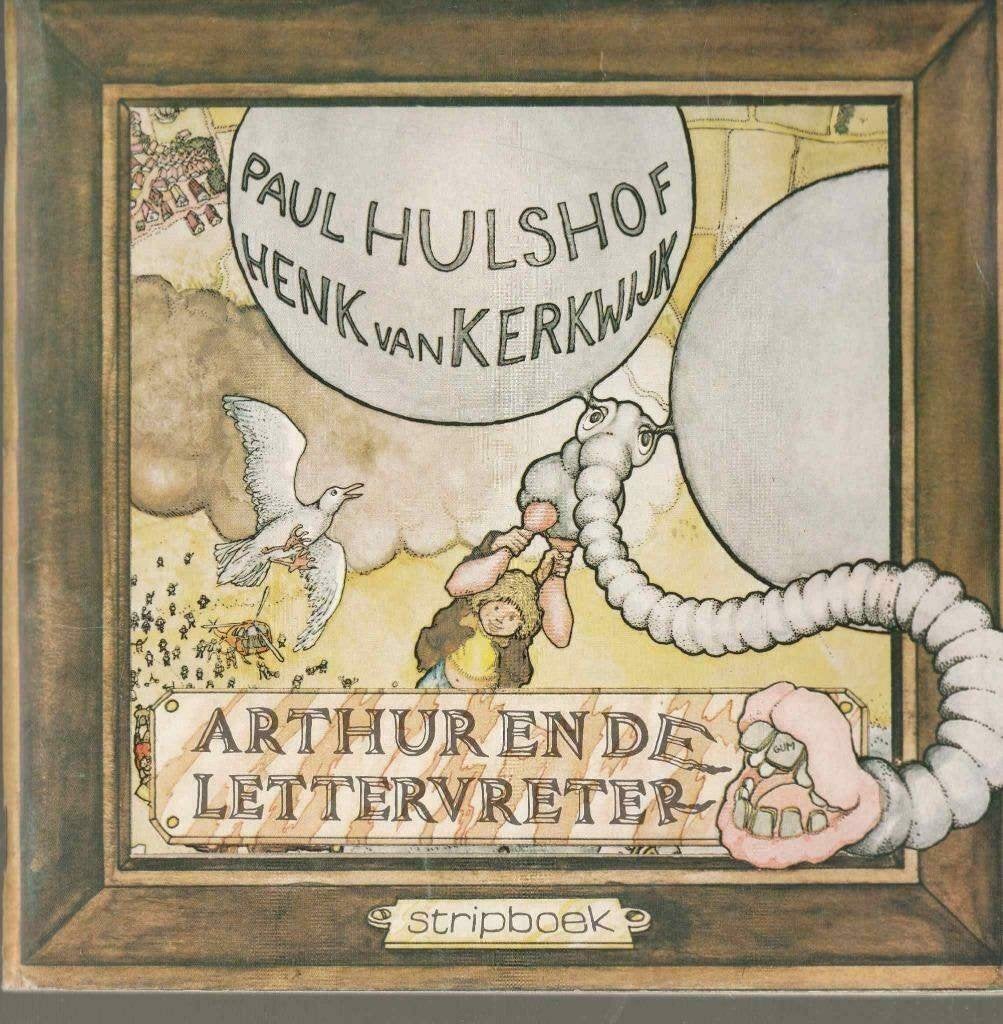Arthur en de lettervreter - Henk van Kerkwijk(1973), Ophalen of Verzenden, Gelezen, Henk van Kerkwijk