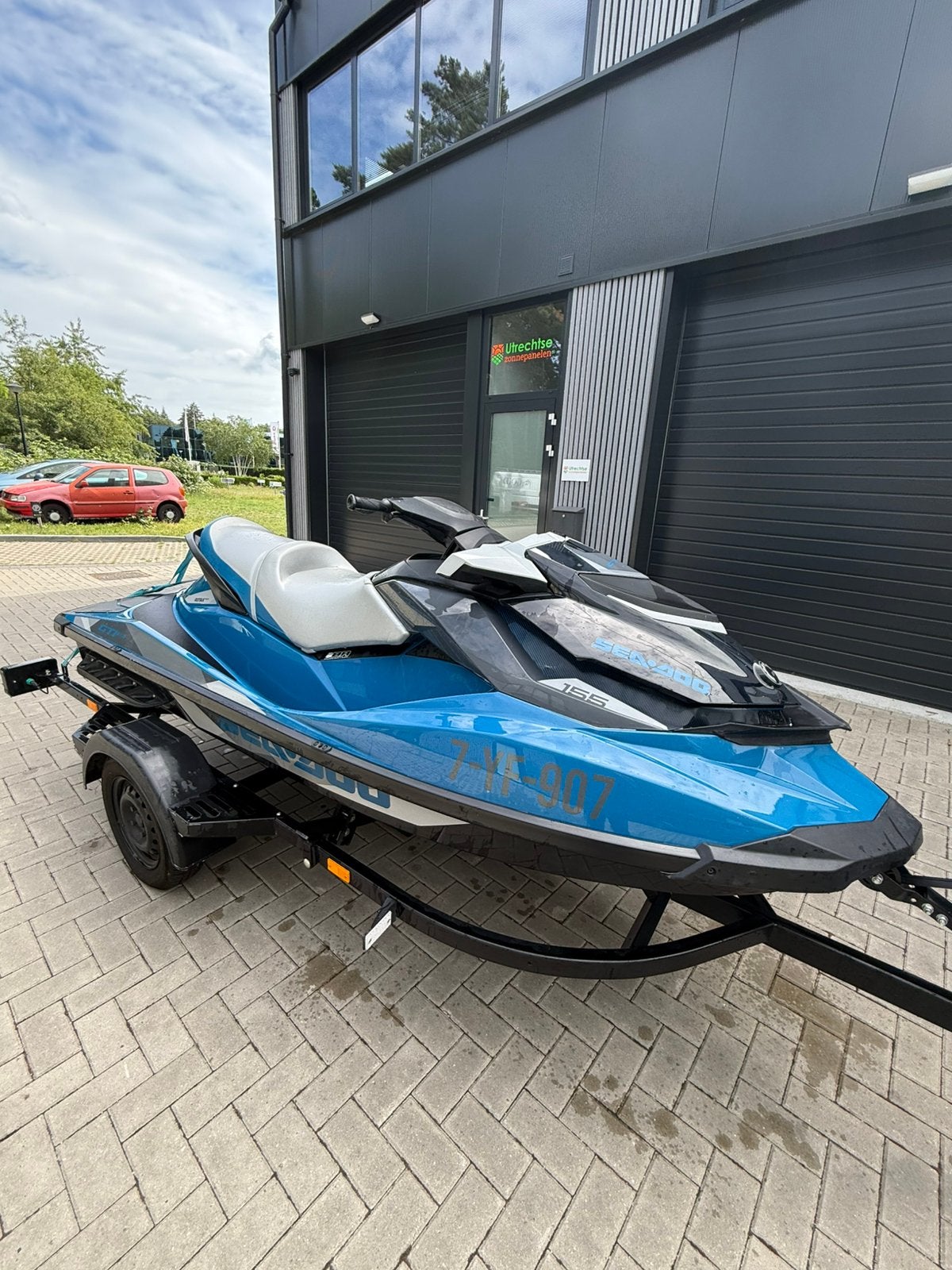 Seadoo Gti155 incl. Nette trailer 165h 2019, Ophalen, Gebruikt, Benzine, 120 tot 200 pk