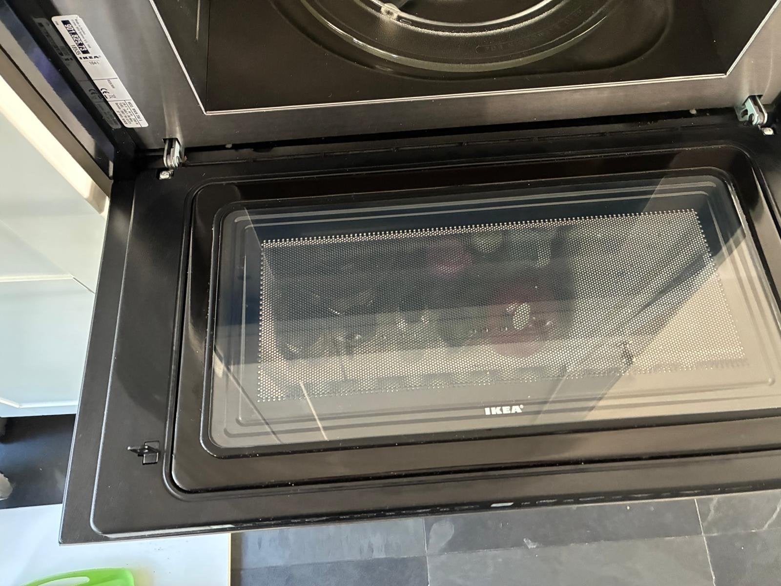 IKEA Inbouw Combimagnetron - Zo goed als nieuw, Witgoed en Apparatuur, Magnetrons, Ophalen, Combimagnetron, 60 cm of meer, Grill