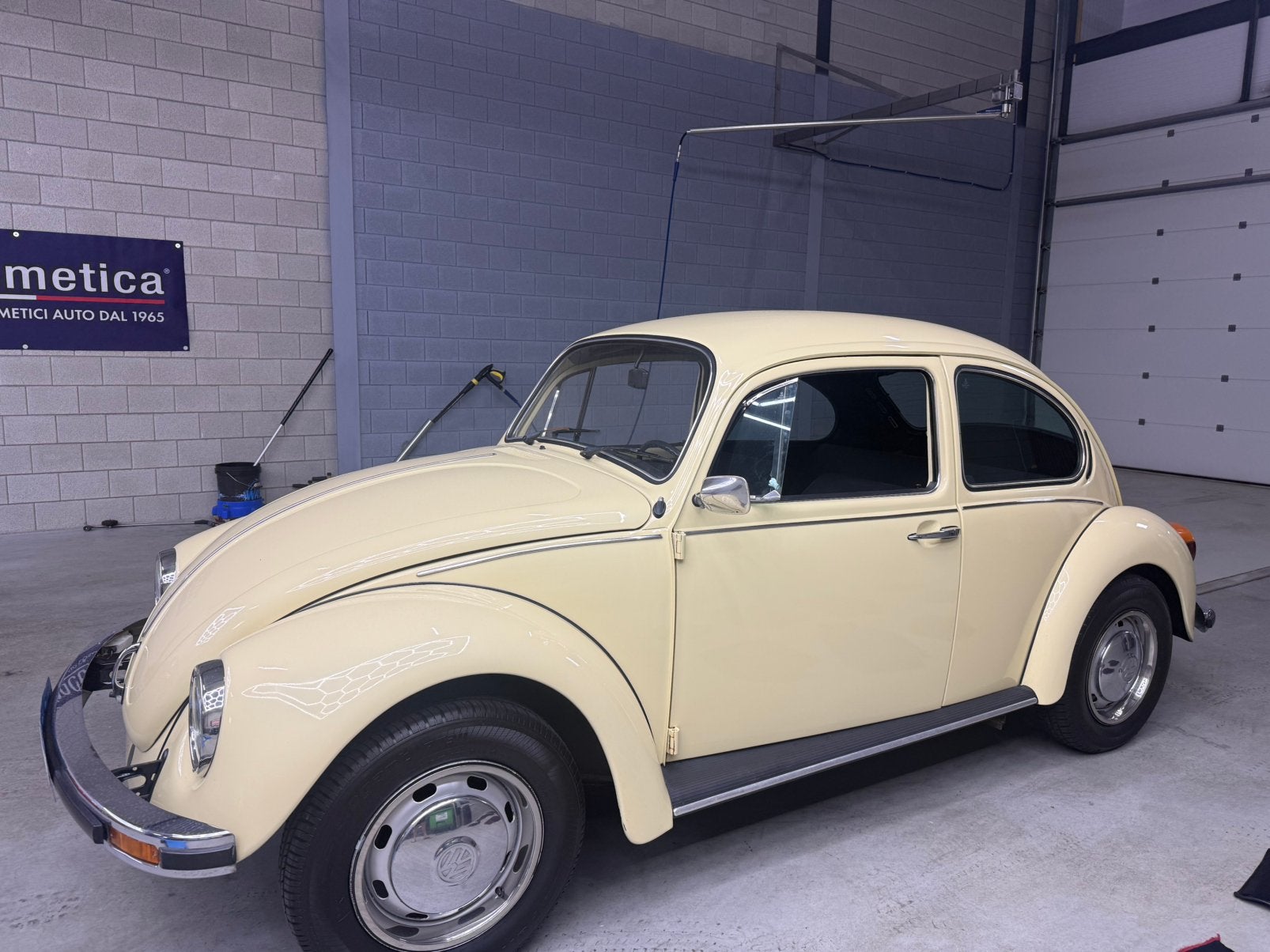 Uniek! Zeer netjes! VW Kever 1200L body off gerestaureerd, Zwart, Volkswagen, Beige, Leder