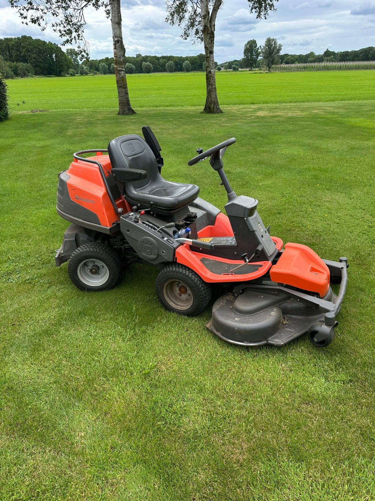 Husqvarna rider pr17 awd, Tuin en Terras, Zitmaaiers, Ophalen, Gebruikt, Mulchfunctie, 90 tot 120 cm