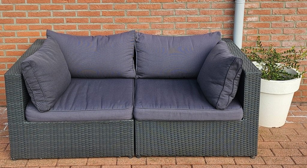Lounge bank, Kunststof, Gebruikt, Loungeset, Bank