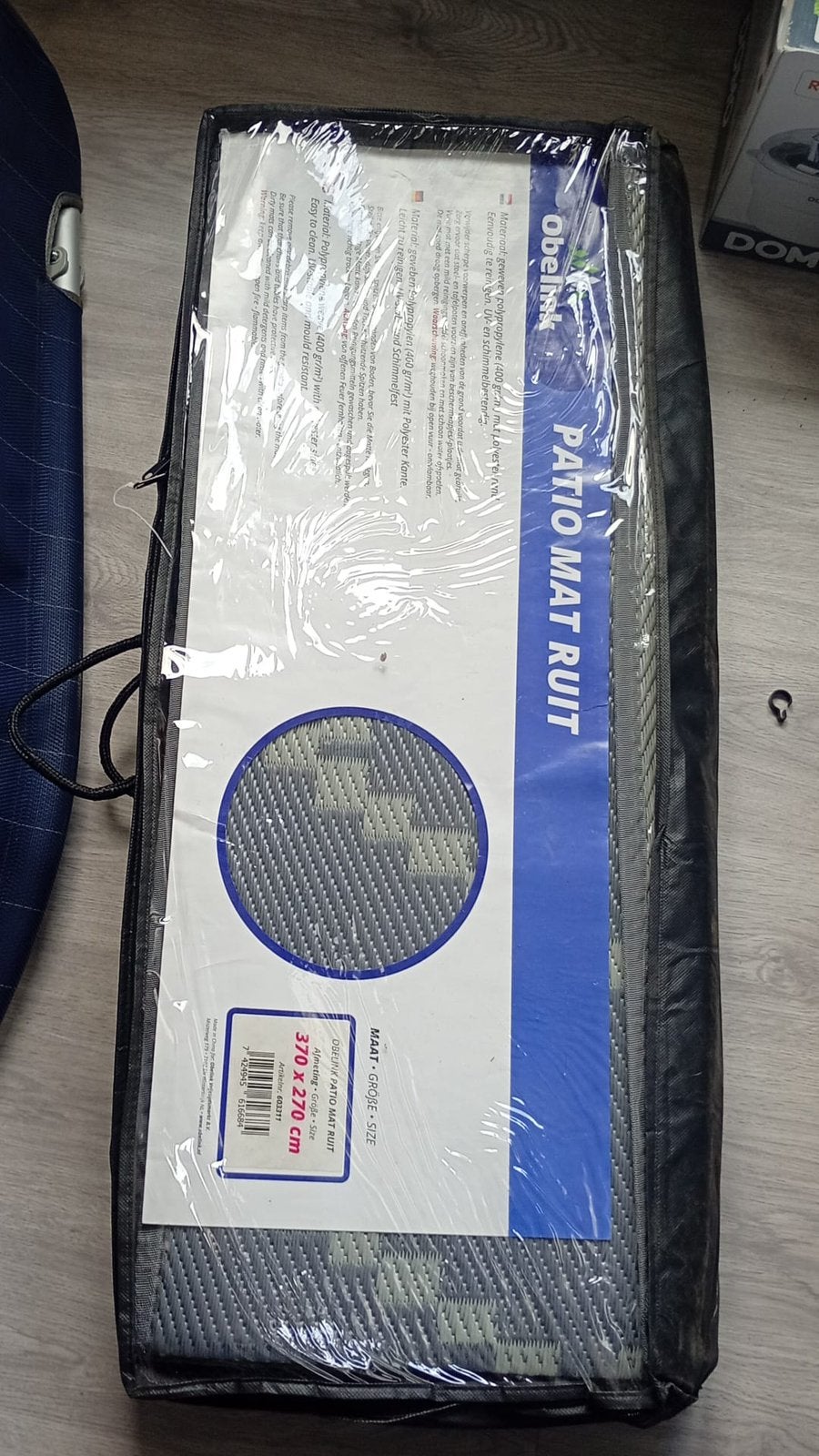 Vloermat voor in tent, Ophalen, Zo goed als nieuw, Rechthoekig, 200 cm of meer