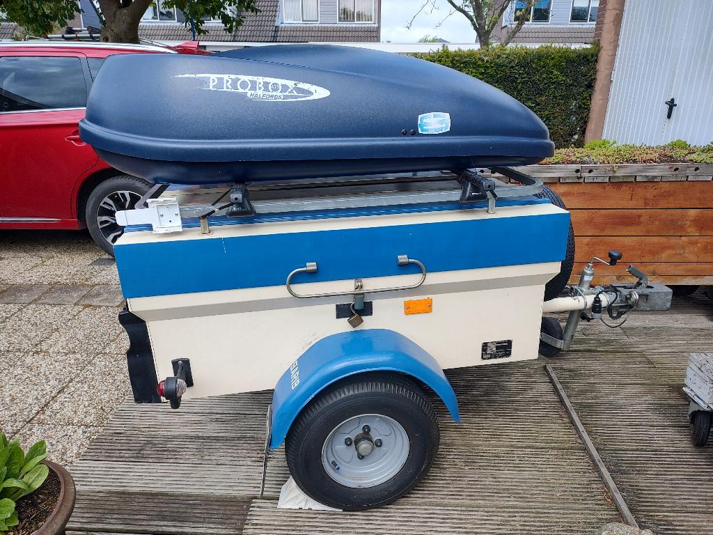 Bagagewagentje Saris Speedy, Ophalen, Gebruikt