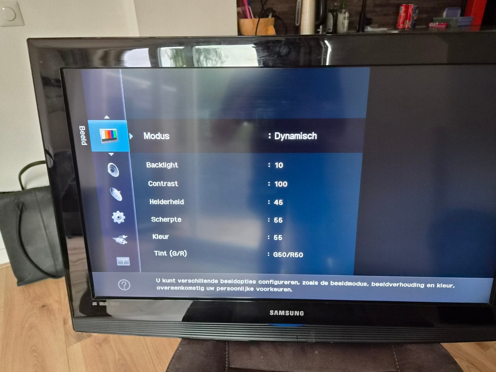 Samsung LE32B350F1W 32 inch HD Ready LCD TV, Gebruikt, 50 Hz, Samsung, HD Ready (720p)
