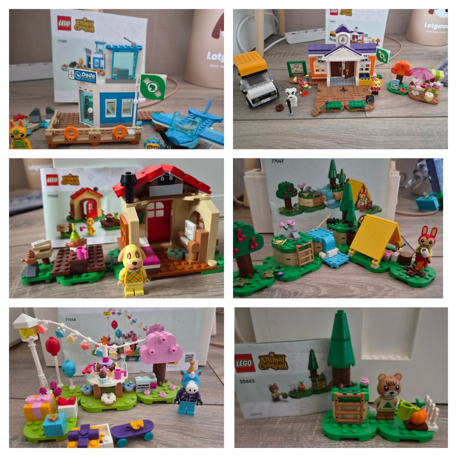 LEGO Animal Crossing Complete Collectie (6 sets), Ophalen