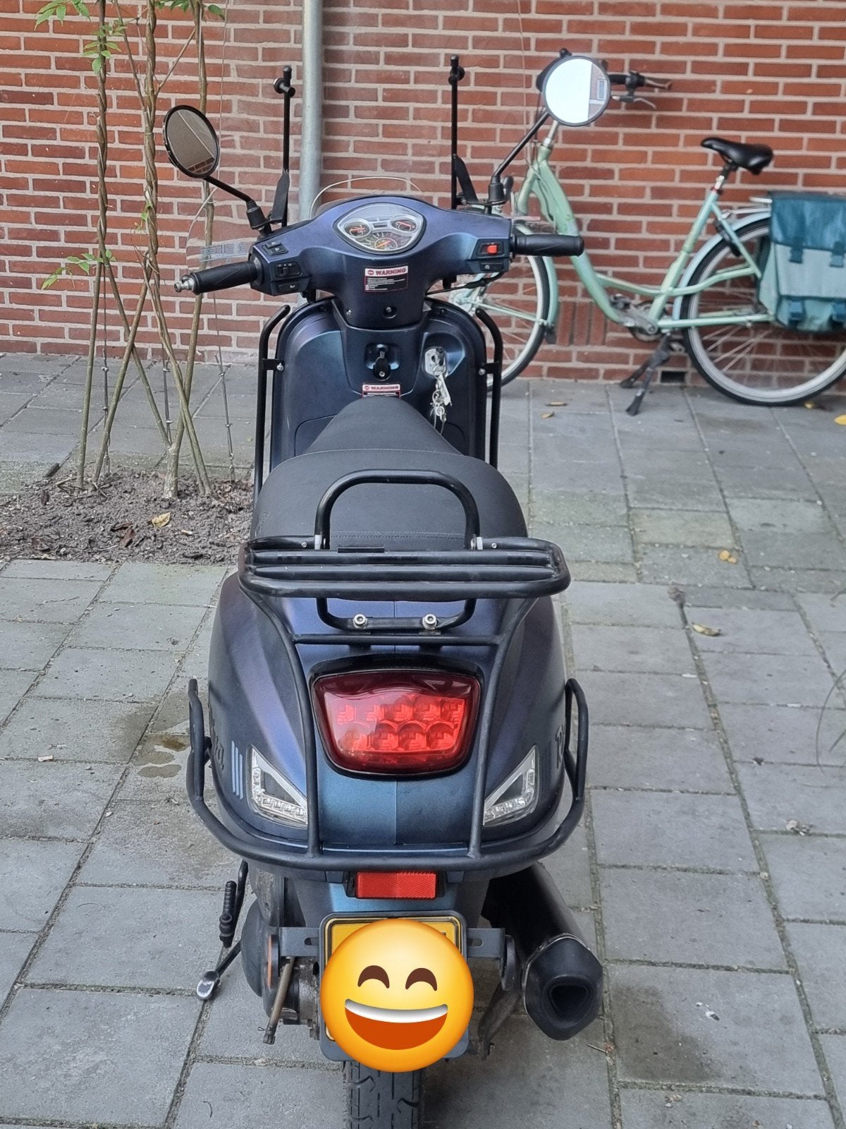 Scooter met alarm en ingebouwd stuurslot, Ophalen of Verzenden, Gebruikt, Overige typen, Overige merken