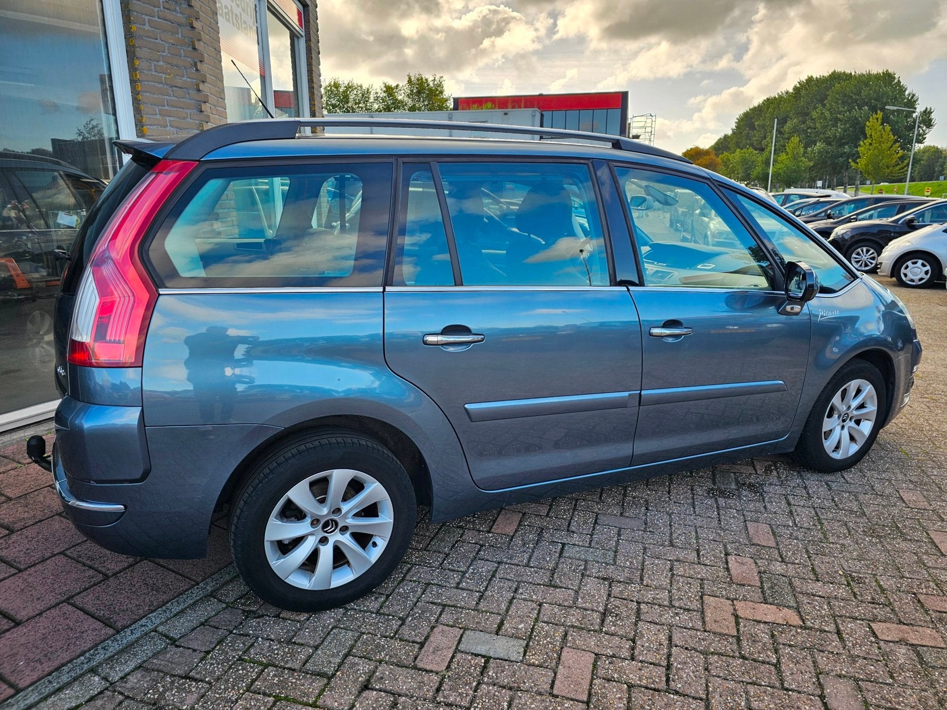 Citroen Grand C4 Picasso 1.6 VTi Ligne Business - Clima - Cr, Voorwielaandrijving, Stof, Gebruikt, Beige