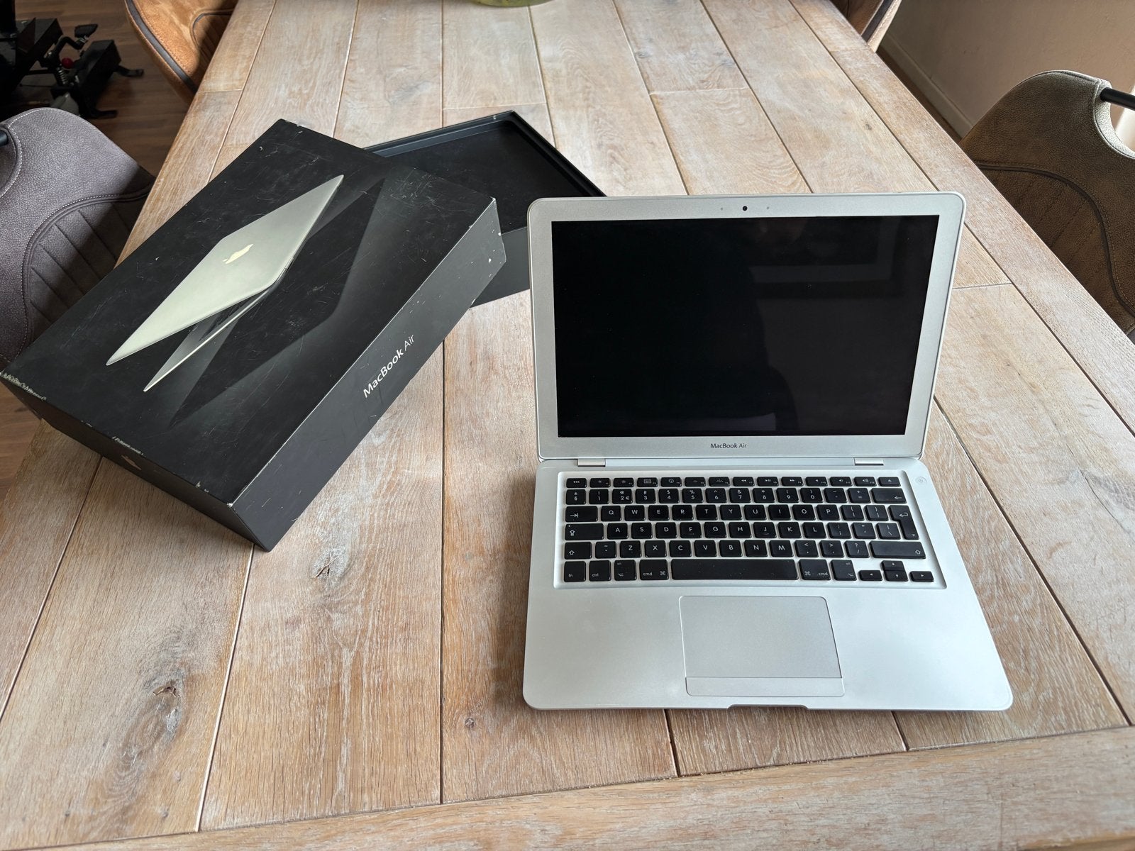 Apple MacBook Air (2008, A1237) - Collectors Item, 1e eigena, Computers en Software, Ophalen, Gebruikt, Minder dan 4 GB, 13 inch