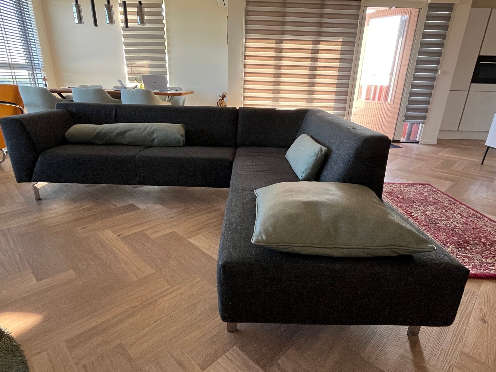 Rolf Benz Hoekbank - Comfort en Stijl voor uw Woonkamer, Ophalen, 250 tot 300 cm, 100 tot 125 cm, Hoekbank