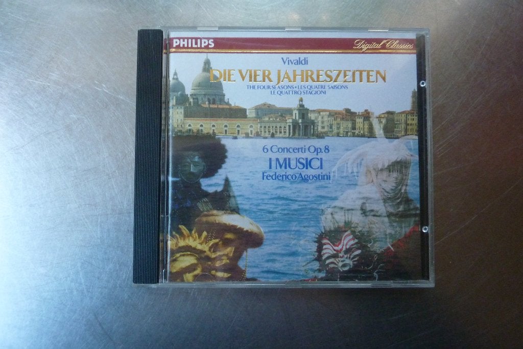 Vivaldi Die Vier Jahreszeiten (6 Concerti Op. 8) - Agostini, Overige typen, Ophalen of Verzenden, Vivaldi, Zo goed als nieuw
