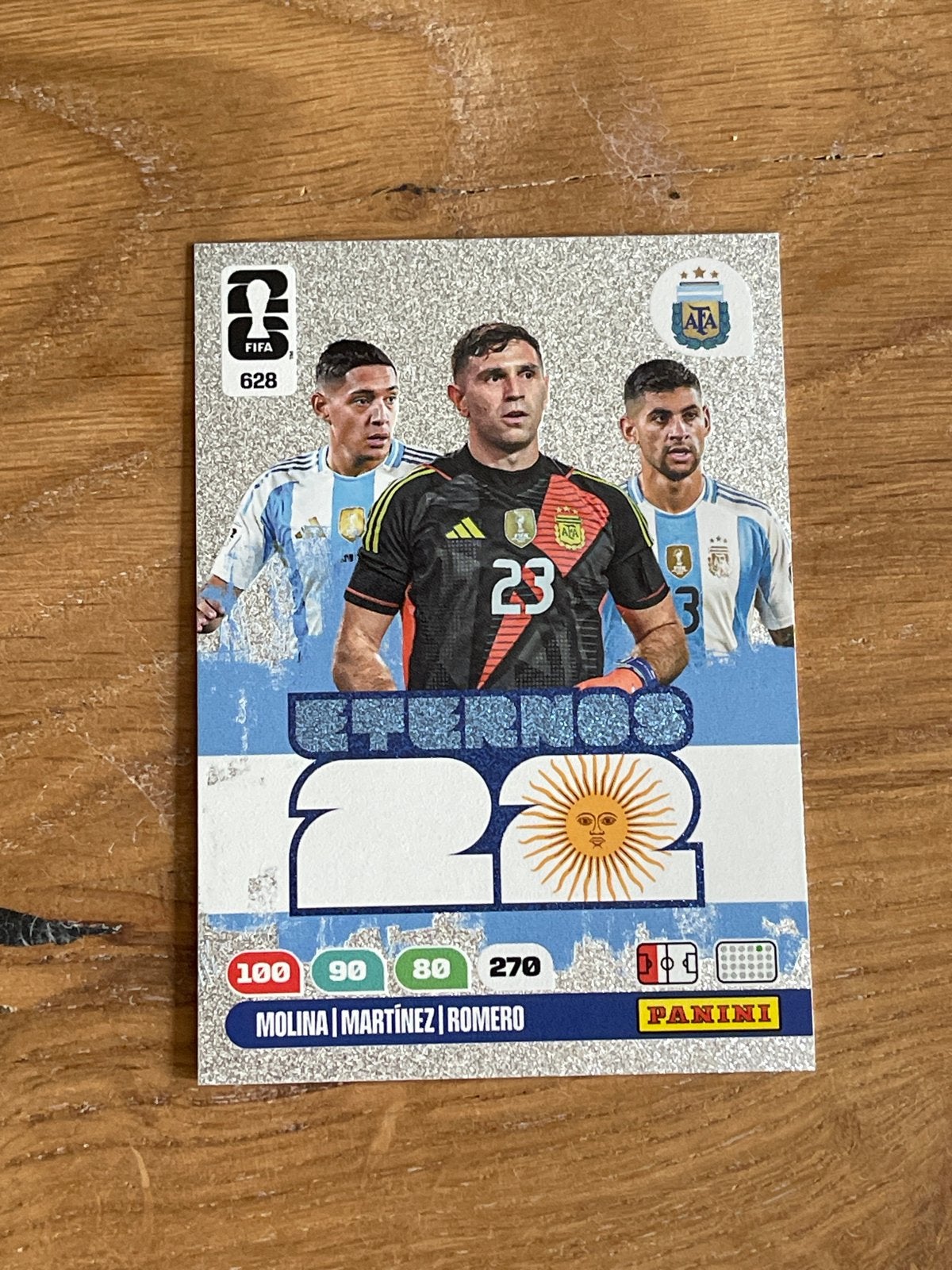 FIFA 26 world cup Kaart - Molina, Martínez, Romero, Verzenden, Nieuw, Buitenlandse clubs, Spelerskaart