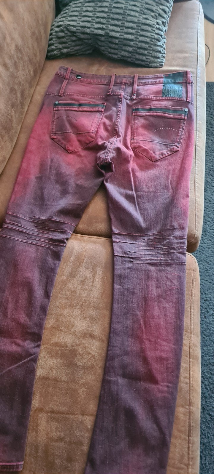 G-Star Raw Jeans W32 L33 - Rode Denim, Kleding | Heren, Overige kleuren, W32 (confectie 46) of kleiner, Ophalen of Verzenden, G-Star