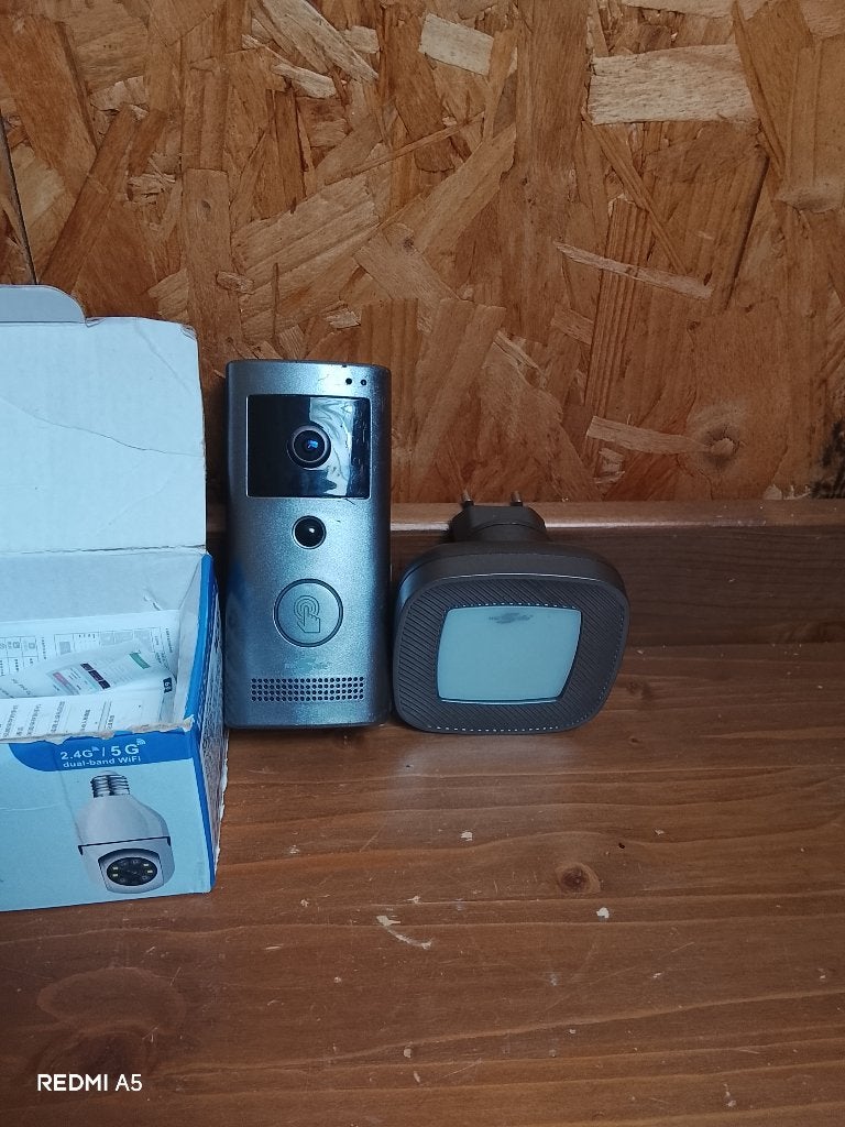 Bel deur met camera, Ophalen, Gebruikt, Overige stijlen, Kunststof