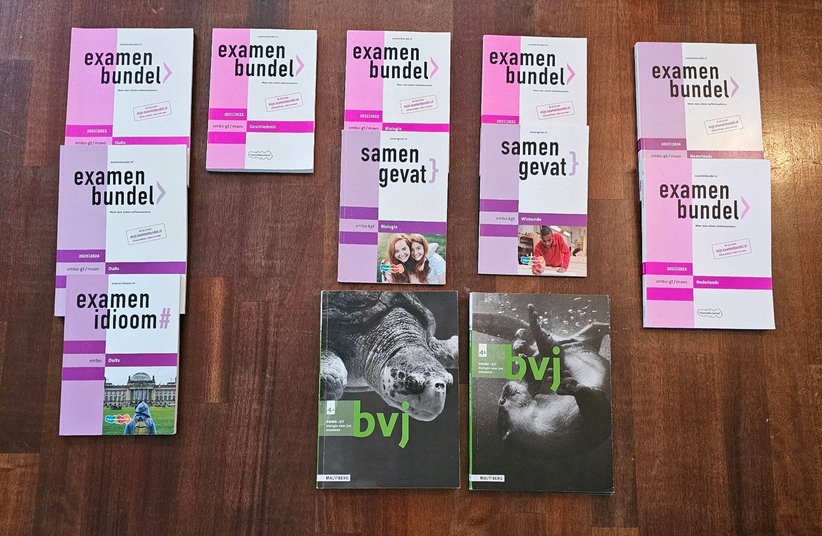 Schoolboeken VMBO-GT/MAVO: Examenbundels, Ophalen of Verzenden, Zo goed als nieuw, VMBO, Biologie