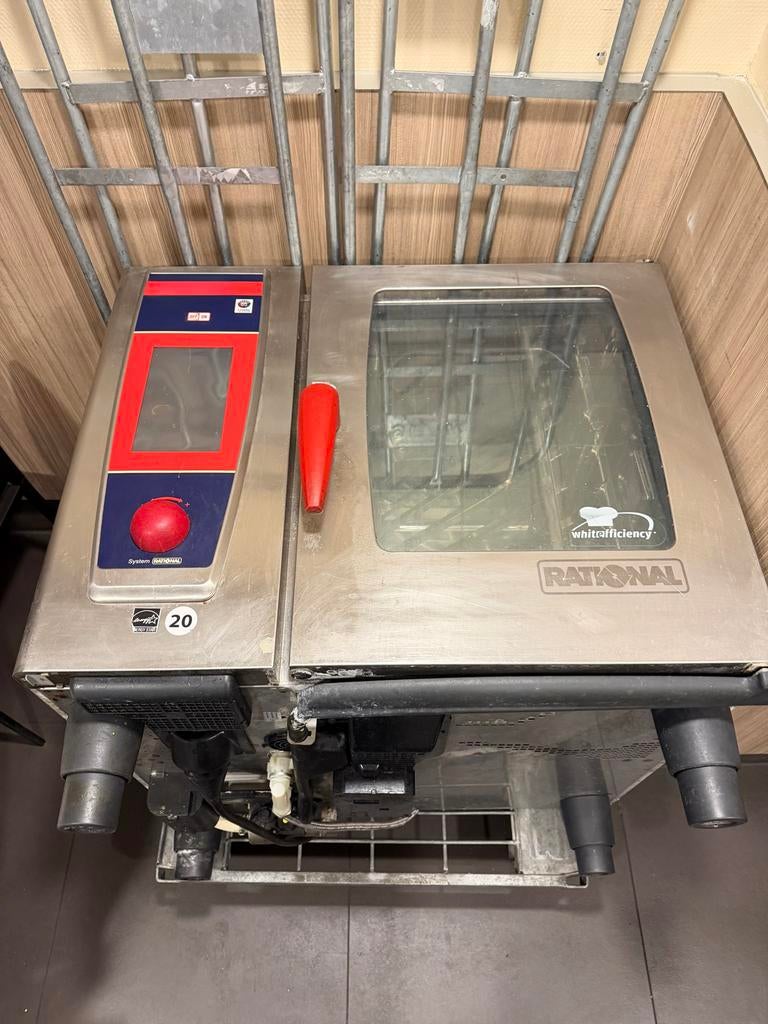Rational SCC 61 WE combi-stoomoven, Gebruikt, Oven, Hete lucht, Ophalen of Verzenden