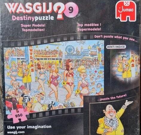 Jumbo Wasgij Destiny 9 Supermodellen Legpuzzel 950 stukjes, Ophalen of Verzenden, 500 t/m 1500 stukjes, Nieuw, Legpuzzel