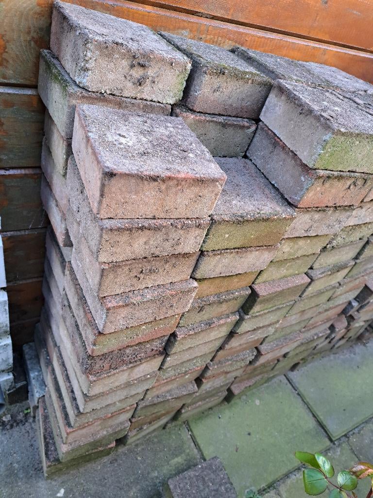 Betonnen tuinklinkers, Ophalen, Gebruikt, Overige typen, Minder dan 5 m²
