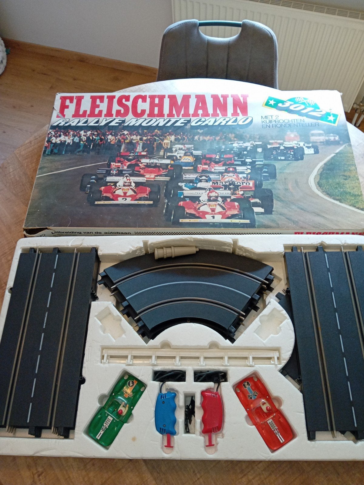 fleichmann 3012 racebaan, Ophalen, Gebruikt, Zelf te bouwen, Elektrisch