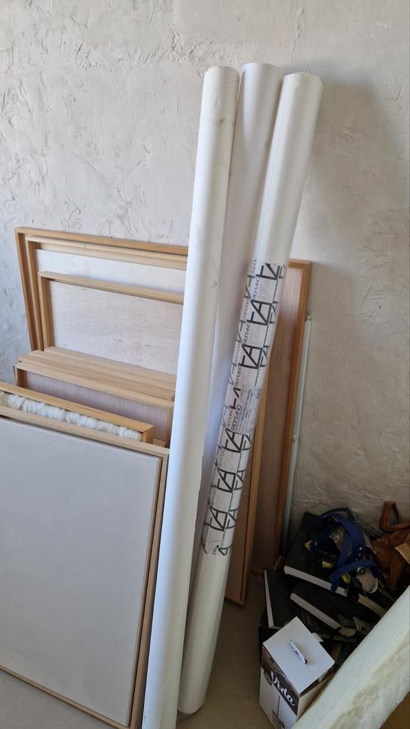 Rollen Tekenpapier Fabriano 200 gram 1,5 x 10 m Linde papier, Ophalen, Minder dan 10 m²
