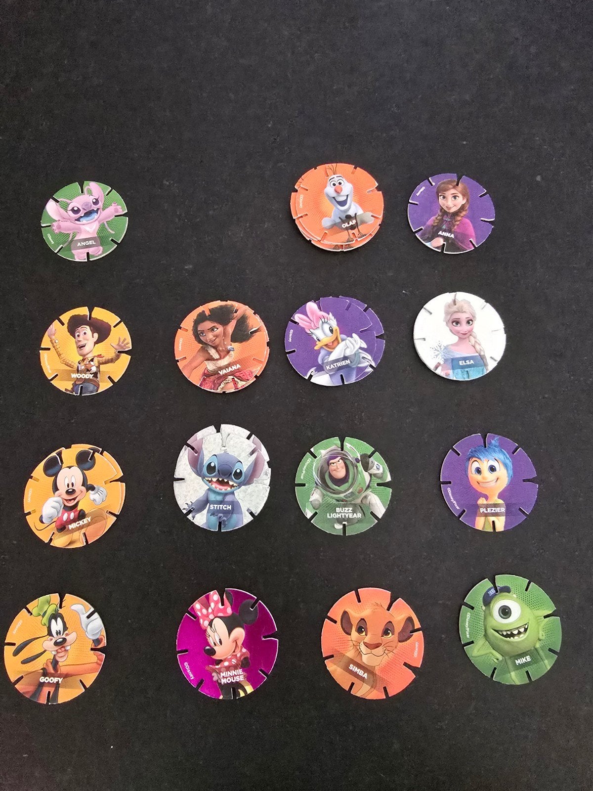Diskeyz AH Disney Flippo's - Diverse Figuren, Ophalen of Verzenden, Gebruikt, Jongen of Meisje