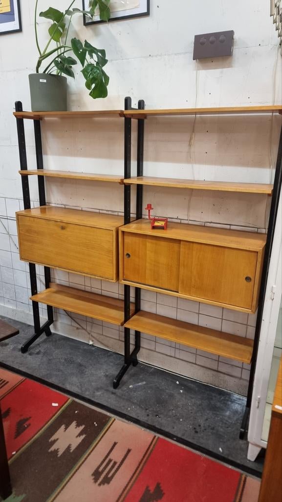 Vintage wandmeubel simplalux jaren 60, Gebruikt, ,, Ophalen of Verzenden, ,