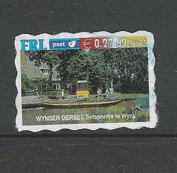 2002 frlpost stadspost Wijnster oerset-pont 2e druk 27-60, Postzegels en Munten, Postzegels | Nederland, Verzenden, Na 1940, Gestempeld